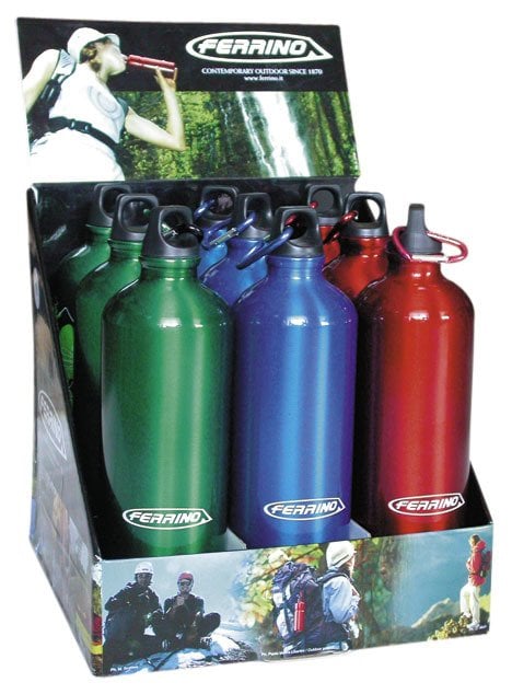 Ferrino Alüminyum Matara (1L) Kırmızı