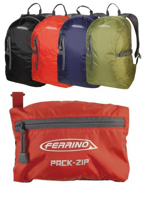 Ferrino Pack-Zip Katlanır Sırt Çantası Mavi