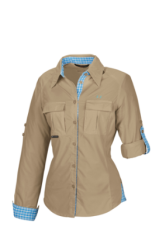 Ferrino Namaqua Uzun Kollu Bayan Gömlek Kahverengi - M